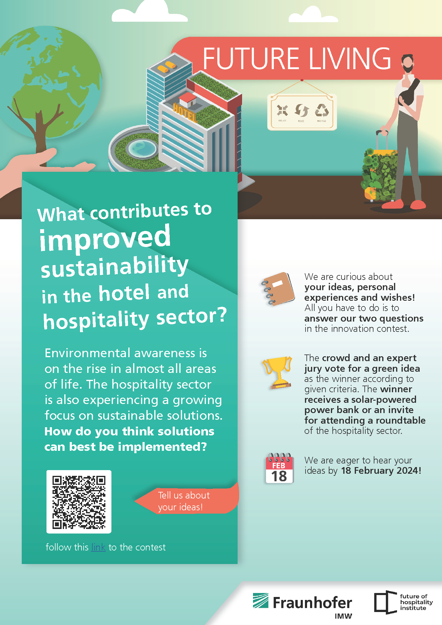 Information flyer - What contributes to improved  sustainability in the hotel and hospitality sector?